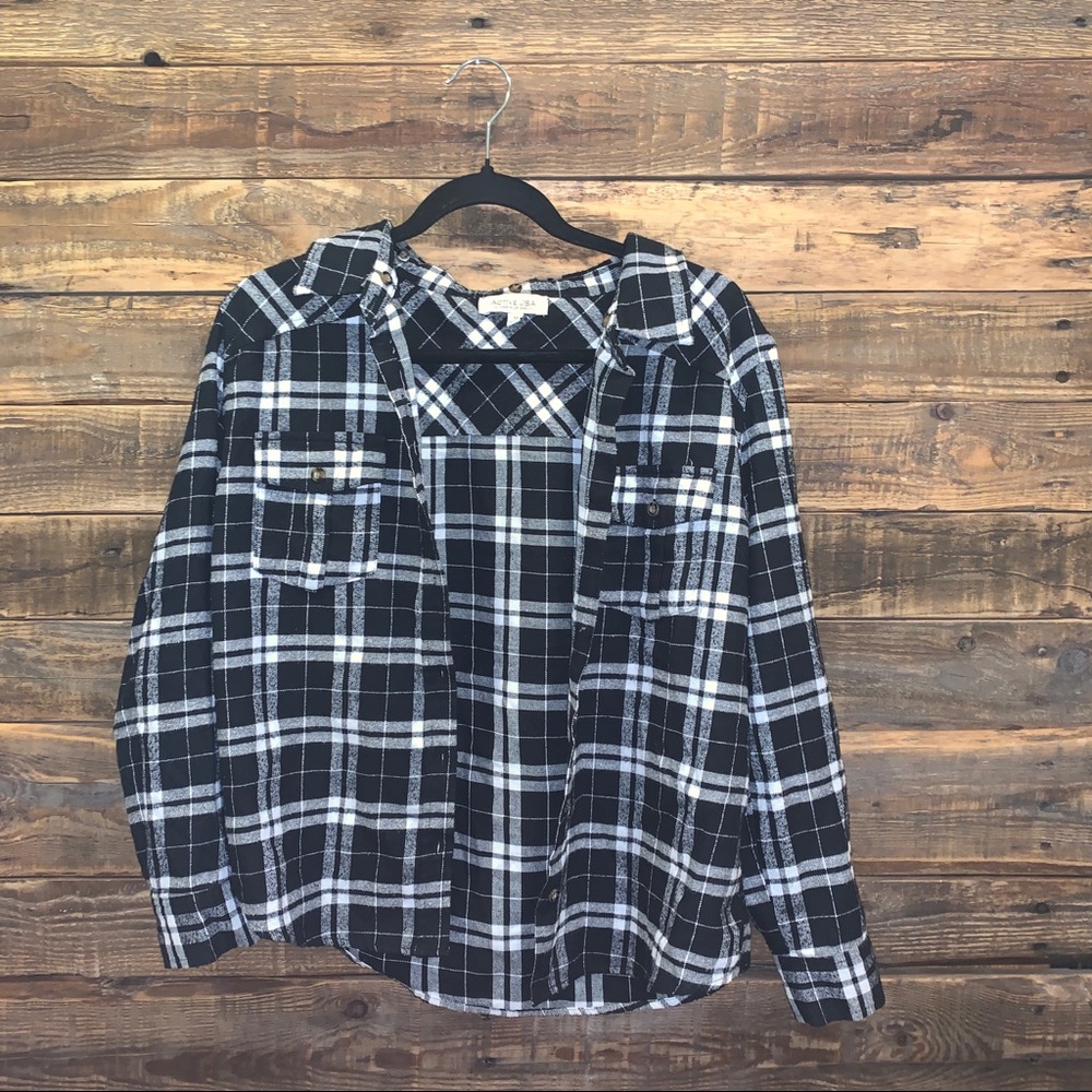 Black and White Flannel